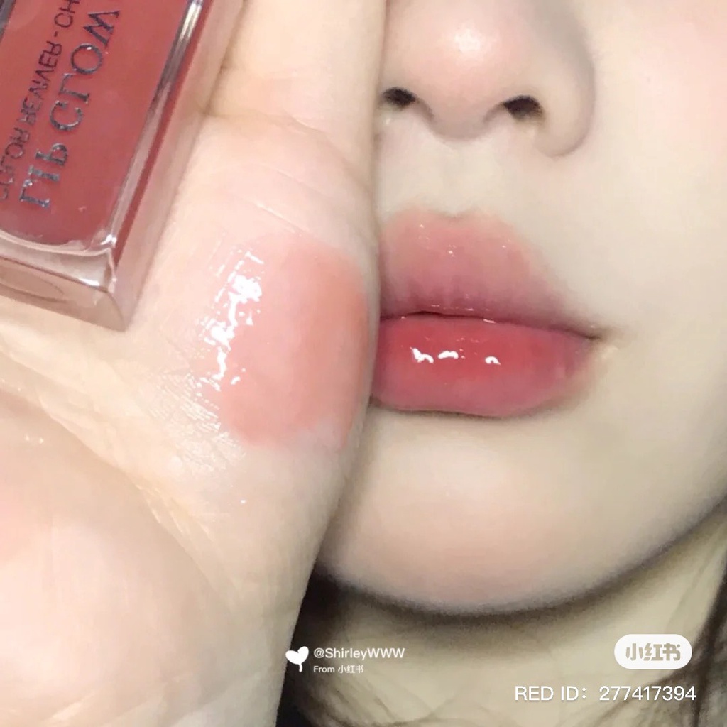 Son Dưỡng Dior Addict Lip Glow Oil Màu 012 Rosewood, 020 Mahogany