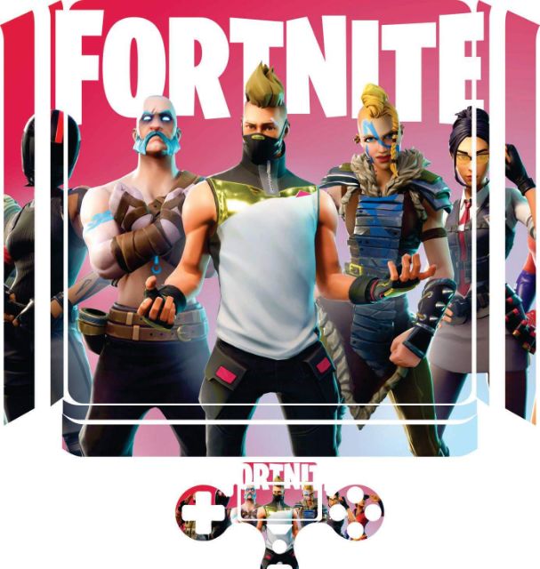 Skin PS4 Fortnite BnP Fat Pro Slim