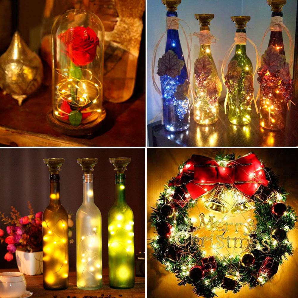 Dây đèn LED dài 1m/2m chuyên dụng trang trí Giáng Sinh