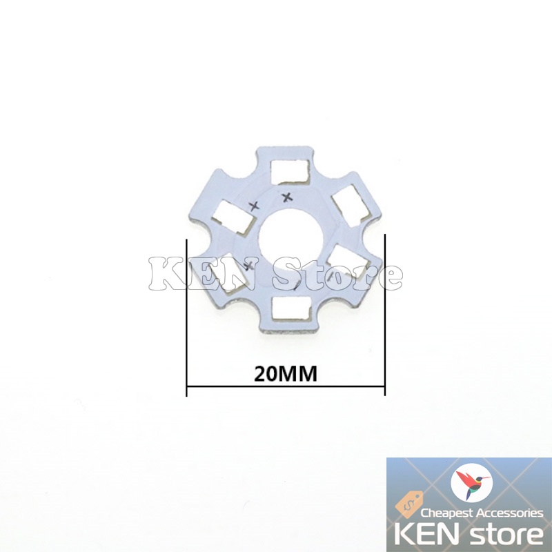 Đế tản nhiệt, pcb gắn chip led luxeon 1W - 18W