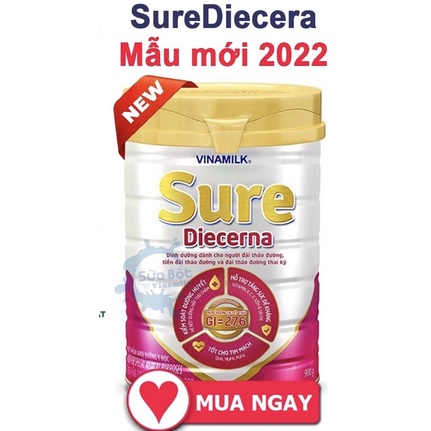 Sữa bột Vinamilk Sure Diecerna 900g