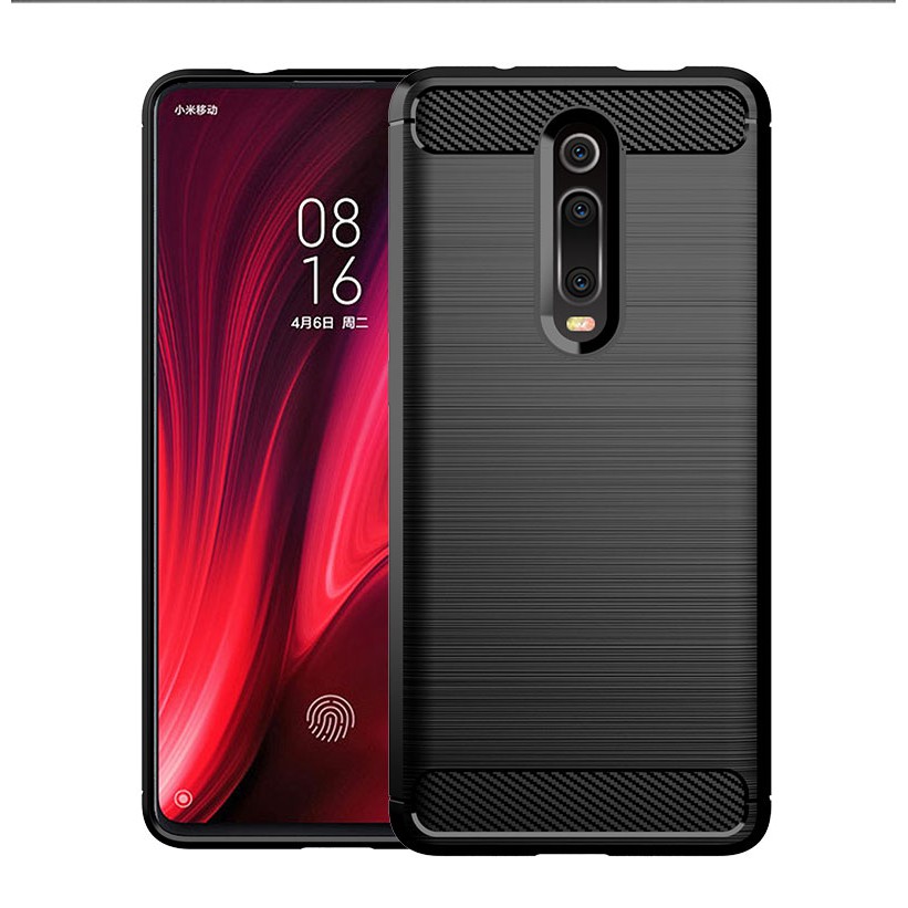 Ốp lưng Xiaomi K20 K20 Pro Mi 9T Pro Carbon phay xước chống sốc chống vân tay