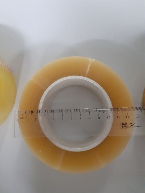 BĂNG DÍNH VPP Thành Tâm - Băng Keo 0,4kg / 1 Cuộn Lõi 2,4mm Bám Dính Tốt Sử Dụng Đa Năng