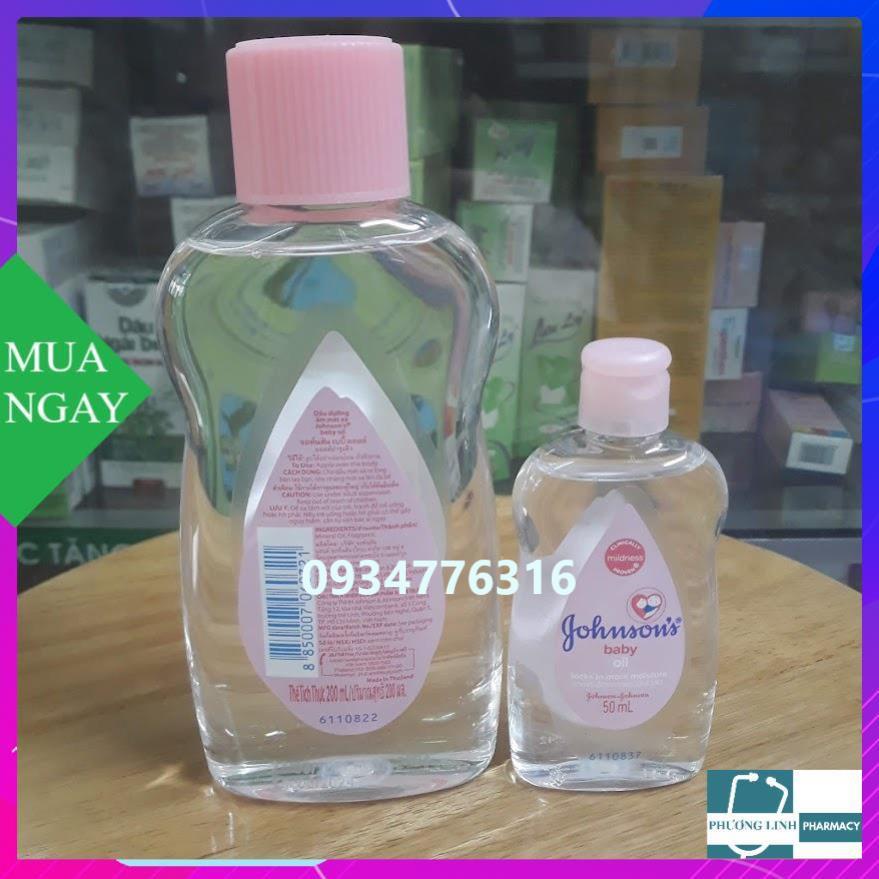 Dầu Dưỡng Ẩm Mát Xa Gohnson's baby oil