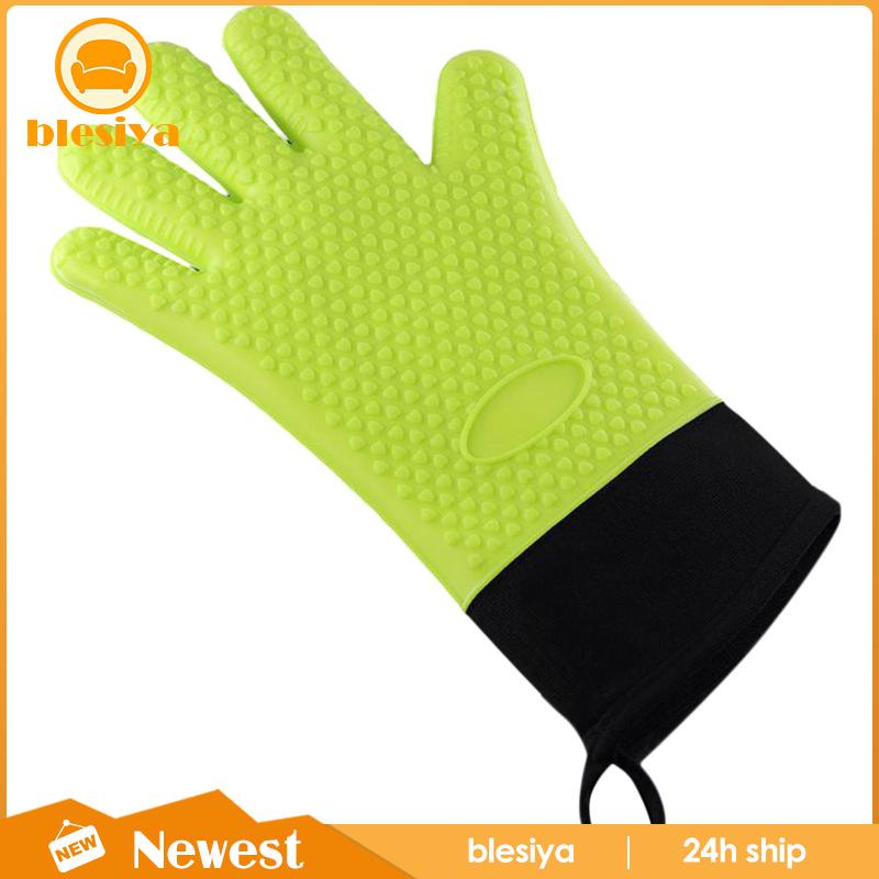 Găng Tay Cách Nhiệt Chống Bỏng Dùng Cho Nấu Ăn Đen