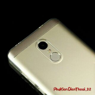 Ốp lưng TPU Xiaomi Redmi Note 4 (Trong suốt)