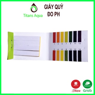 Giấy quỳ đo ph - 1 xấp 80 tờ