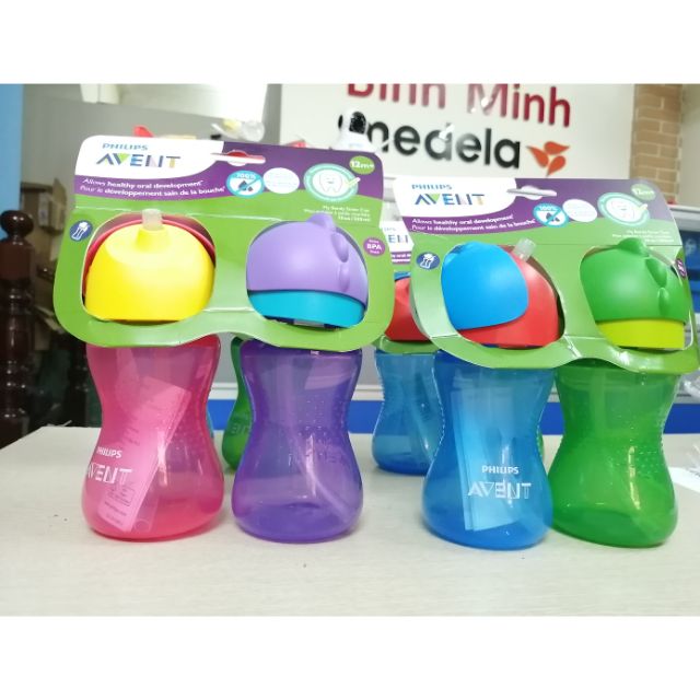 Bình tập uống Avent 300ml.cho trẻ trên 12 tháng