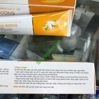 Kem đánh răng dược liệu Thái Dương