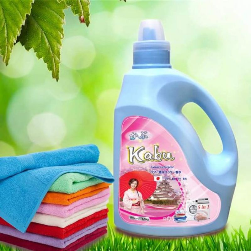 Nước Giặt Đậm Đặc KaBu 6 in 1  Nhật Bản (4,5 Lít) dành cho da nhạy cảm