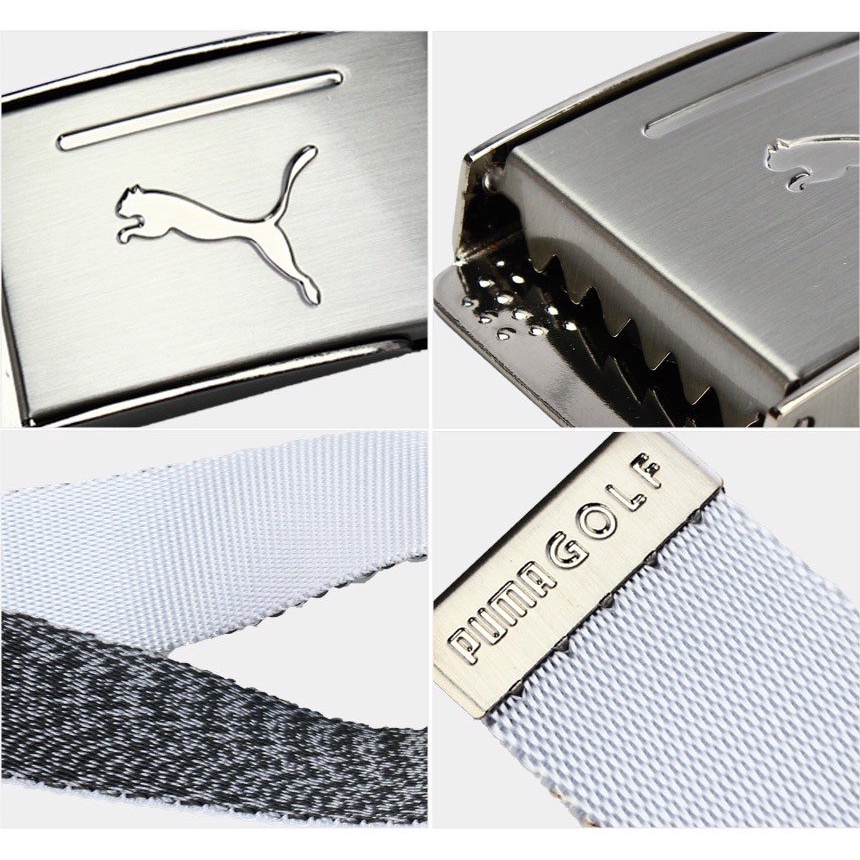 Thắt Lưng Golf Nam Puma Reversible Web Belt - Bright White 05353701