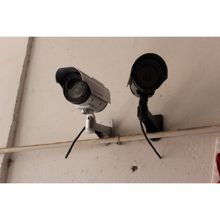 Camera giả thân dài dùng làm mô hình, hù dọa trộm, (Lưu ý đây là camera giả ) có đèn led nhấp nháy | BigBuy360 - bigbuy360.vn