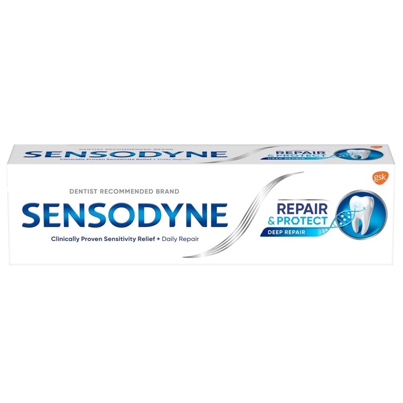 KEM ĐÁNH RĂNG SENSODYNE REPAIR &amp; PROTECT PHỤC HỒI RĂNG NHẠY CẢM 100G