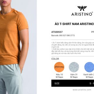 Áo t_shirt nam aristino