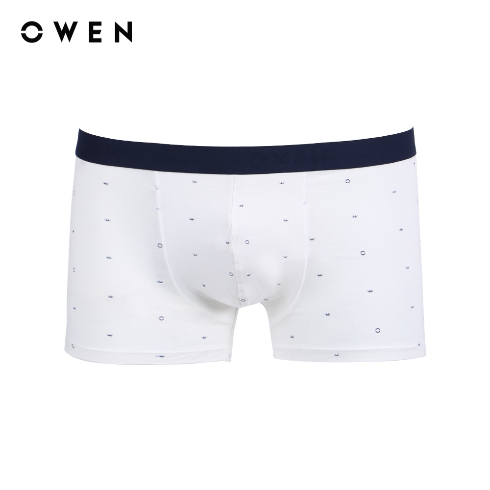 Quần Boxer nam Owen màu Trắng - QLBR23839