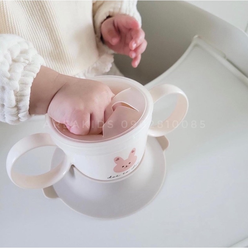 [ Hàng Mới Về ] Cốc uống nước và ăn bánh snack Hàn Quốc cho bé