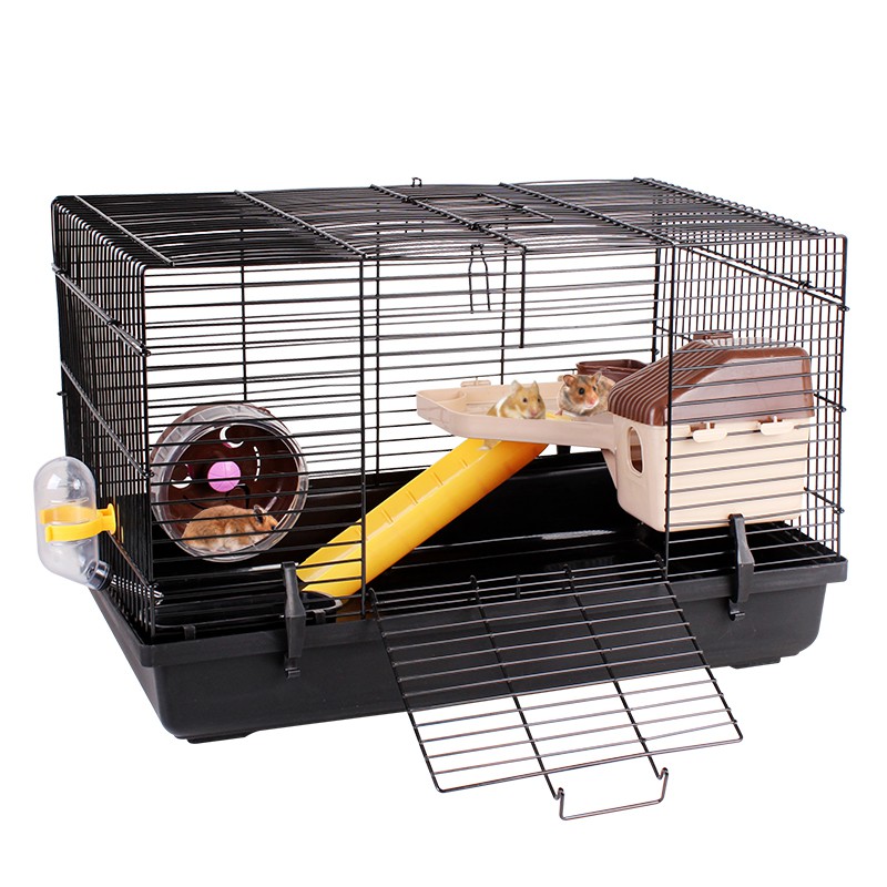 mới năm 2021 bán trướcLồng chuột Hamster 47cm cơ bản Double Nest Biệt thự sang trọng House Quá khổ