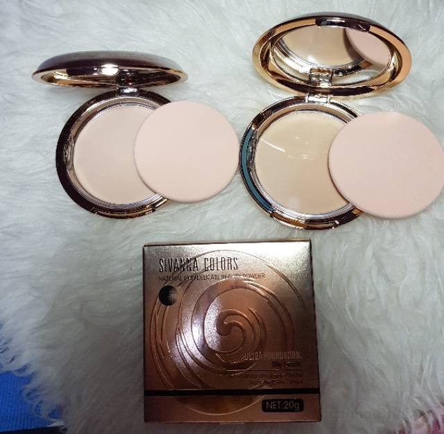 Phấn phủ kiềm dầu Sivanna Colors Natural And Delicate Beauty Powder (HF689) Thái Lan