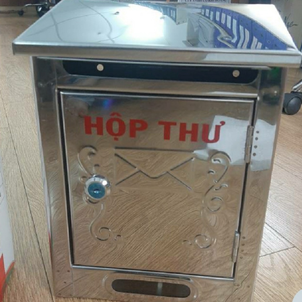 Hộp thư báo inox, hộp thư góp ý, thùng đựng thư inox nhỏ
