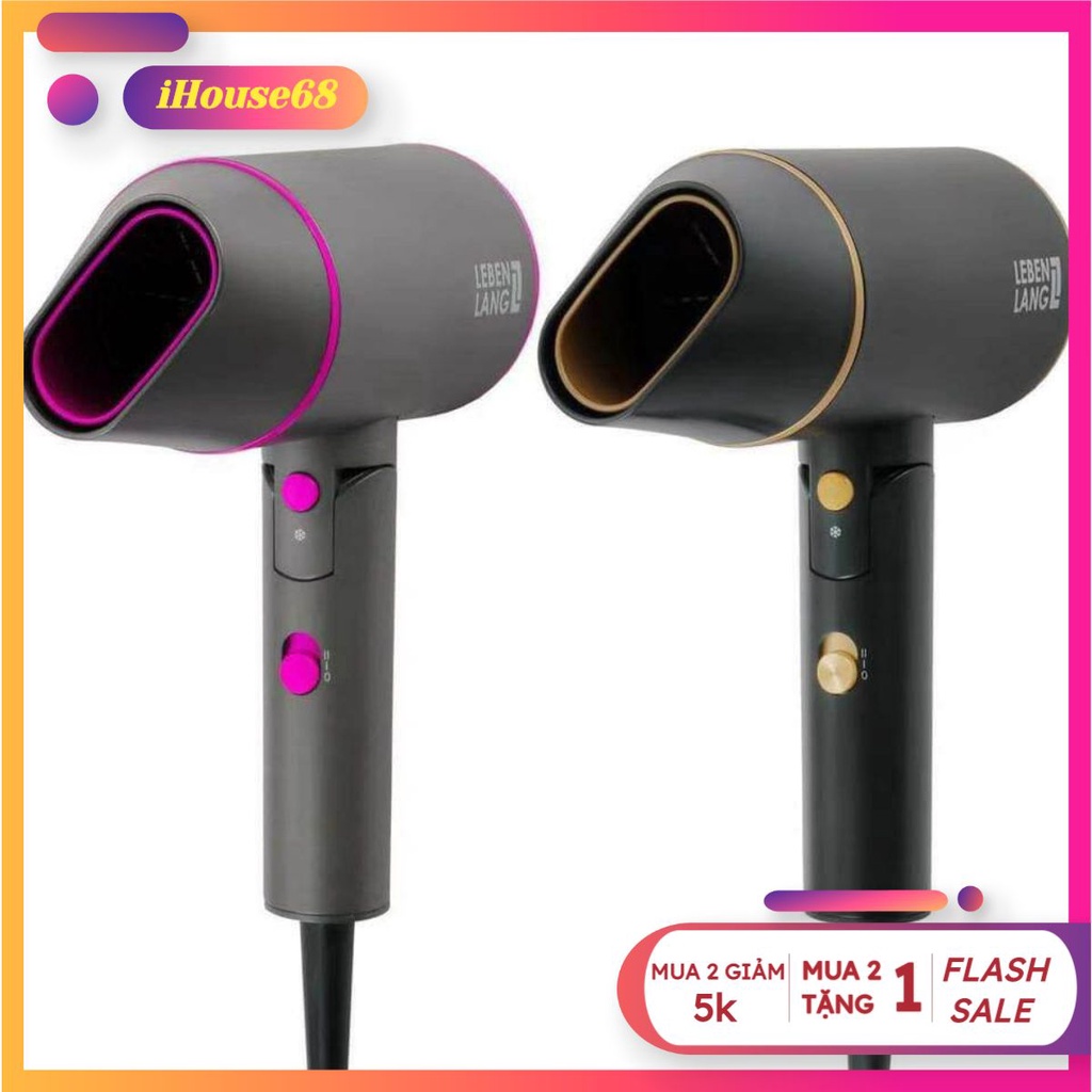 Máy sấy tóc Lebenlang LBH3088, LBH3089 (Chính hãng,Sx Đức,Bảo hành 2 năm)