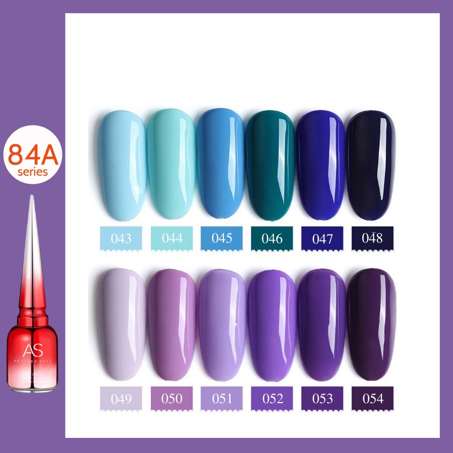 Sơn gel AS cao cấp mã mầu 041 - 084 ( chai đỏ bảng  84 A )