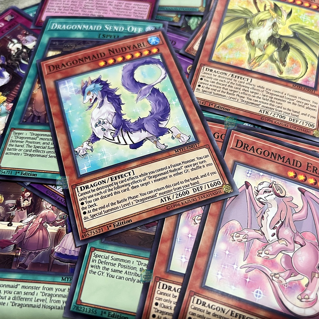 Bộ bài Yugioh - Structure Deck: Dragonmaid