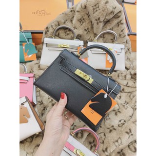 Túi Xách Nữ Kelly Size 19 Da Sần