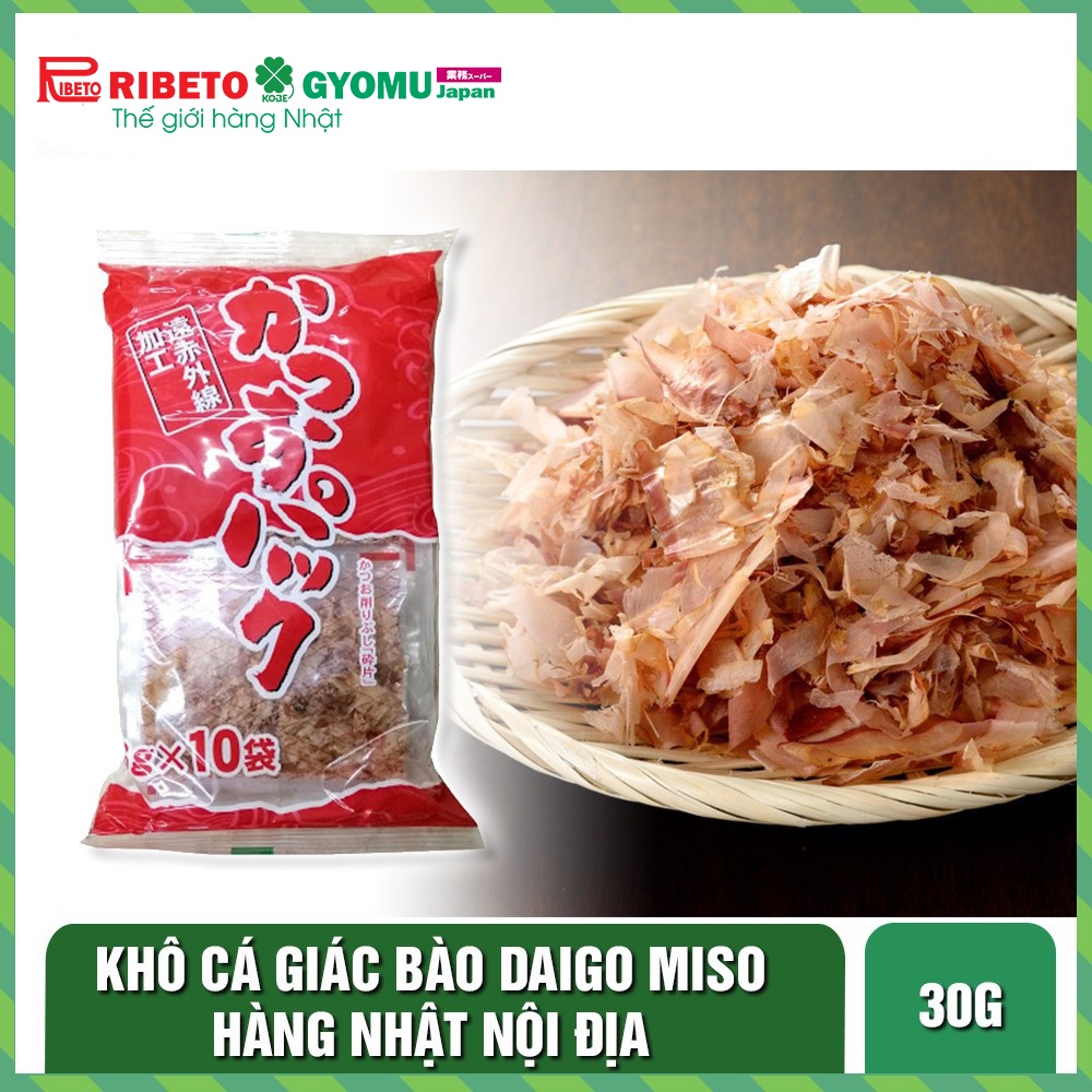 Khô cá giác bào Daigo Miso 10Tx3GR Nhật Bản