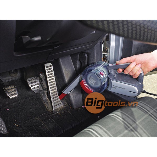 Máy hút bụi dùng điện ô tô cầm tay Black&Decker PV1200AV-B1 12V-0.35L