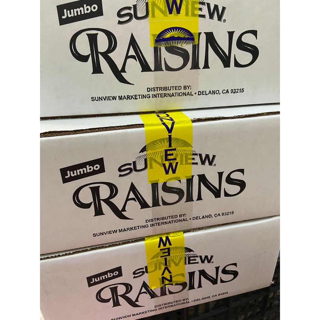 Nho khô mix Sunview Mỹ chính hãng hàng loại 1 hộp 425g date T5/2024