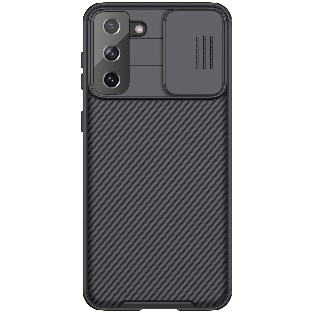 Ốp điện thoại TPU và PC nắp trượt bảo vệ camera Nillkin cho Samsung Galaxy S21 5G / S21 Ultra / S21 + 5G