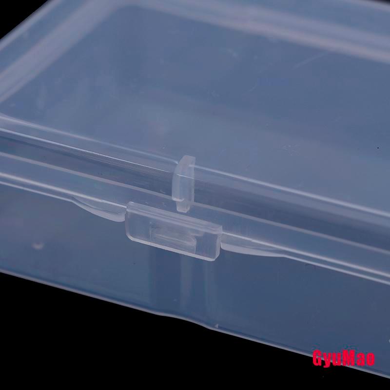 Hộp Nhựa Trong Suốt Hình Vuông Đựng Đồ Đa Năng 9cm*6.5cm*3cm