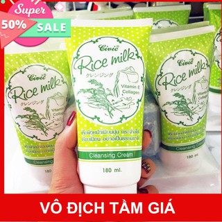 Sữa rửa mặt gạo Civic Rice Milk Thái Lan 180ml
