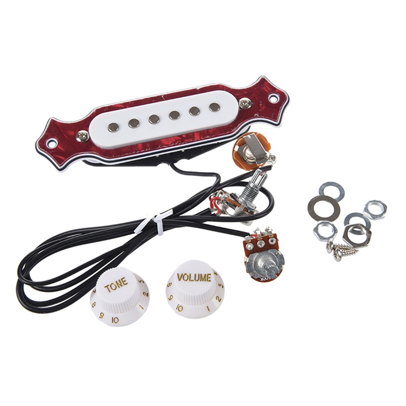 Bộ Pickup 6 Dây Đàn Guitar Acoustic Chuyên Dụng