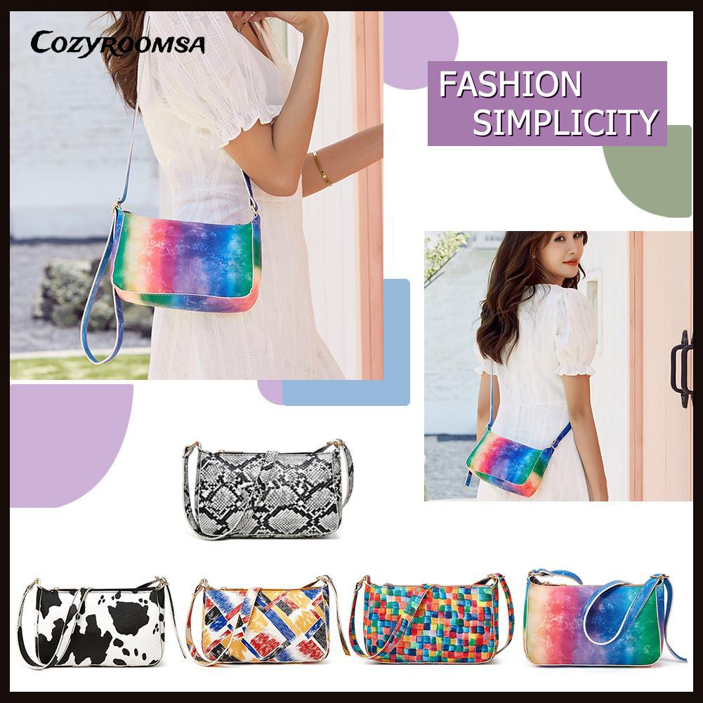 Túi Xách Da Pu In Họa Tiết Thời Trang