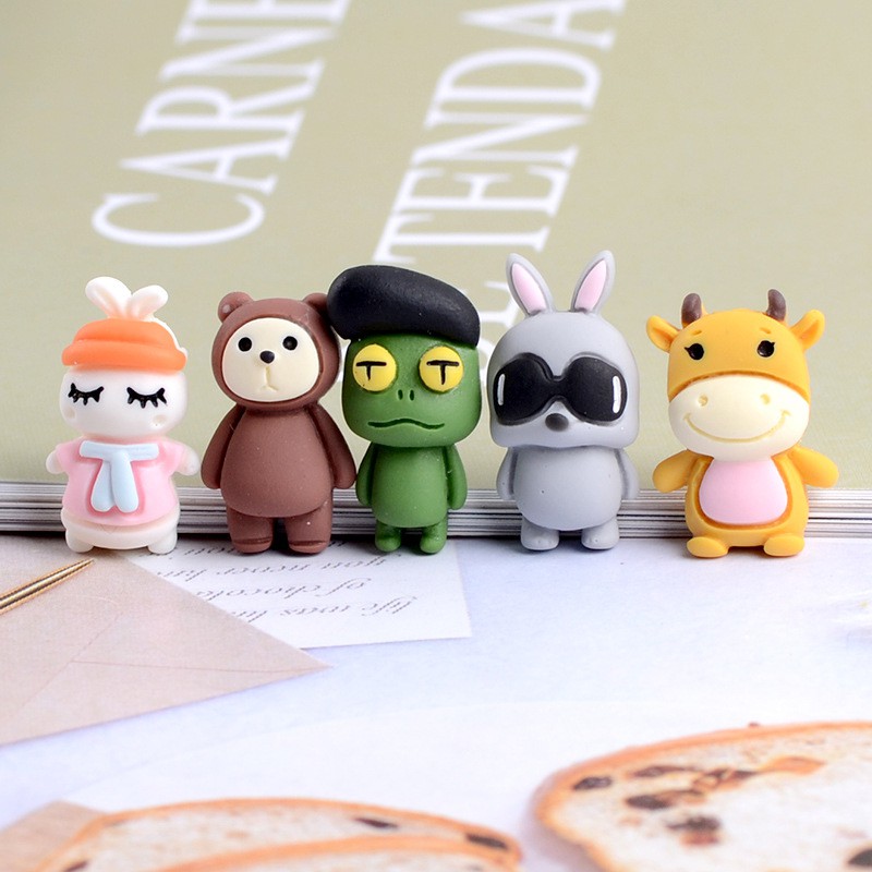 phụ kiện diy charm hình nhân vật dễ thương cực cute