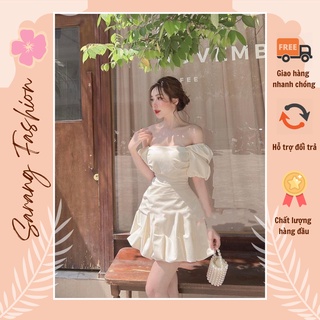 Váy đầm dự tiệc đám cưới đẹp xinh xắn Váy đầm thiết kế Váy trắng Sarang