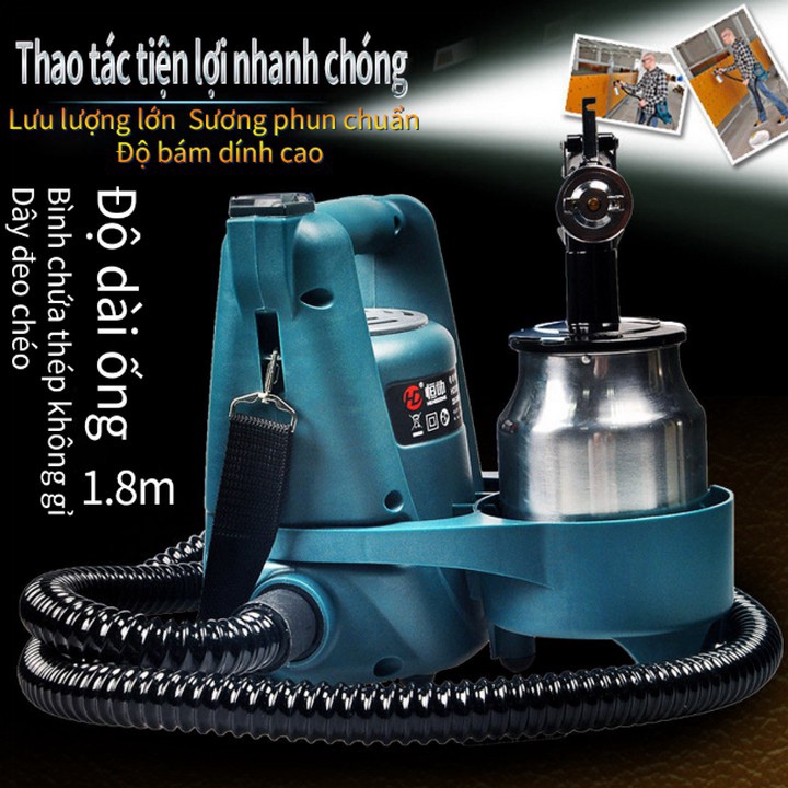 🎉 Máy phun sơn điện cao áp đa năng (Sơn dầu , sơn nước , sơn PU) - GMart 🎉