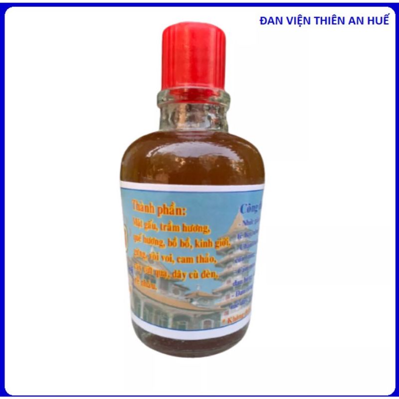 Rượu xoa bóp Mật gấu trầm hương  ĐAN VIỆN THIÊN AN