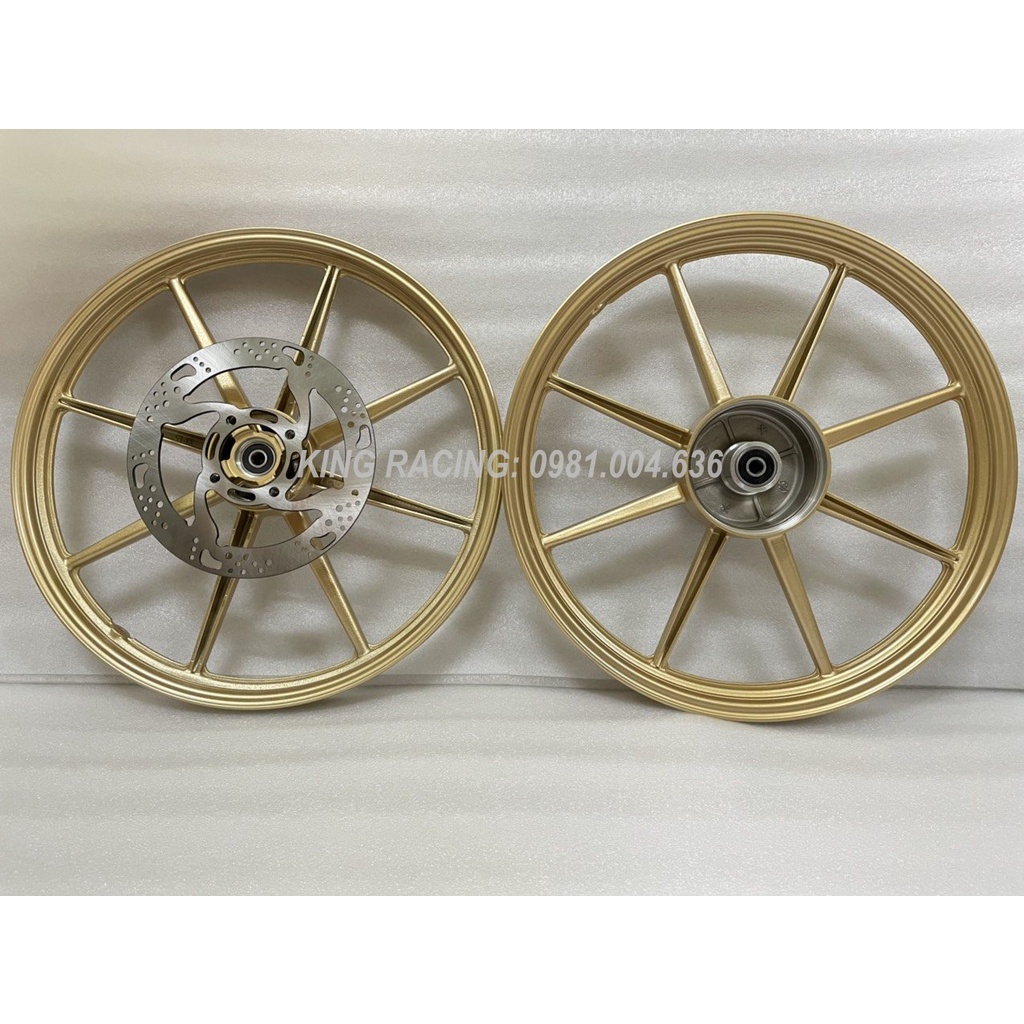 MÂM-VÀNH KIỂU 8 CÂY 1 ĐĨA  X1R GẮN XE 110 WAVE, RSX FUTURE, BLADE, WAVE S...