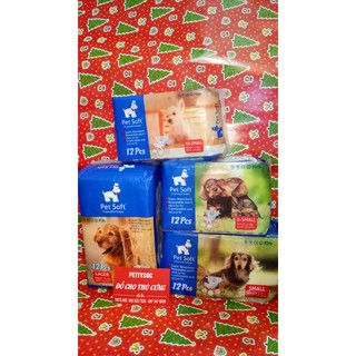 Bỉm cho chó mèo Pet Soft các size