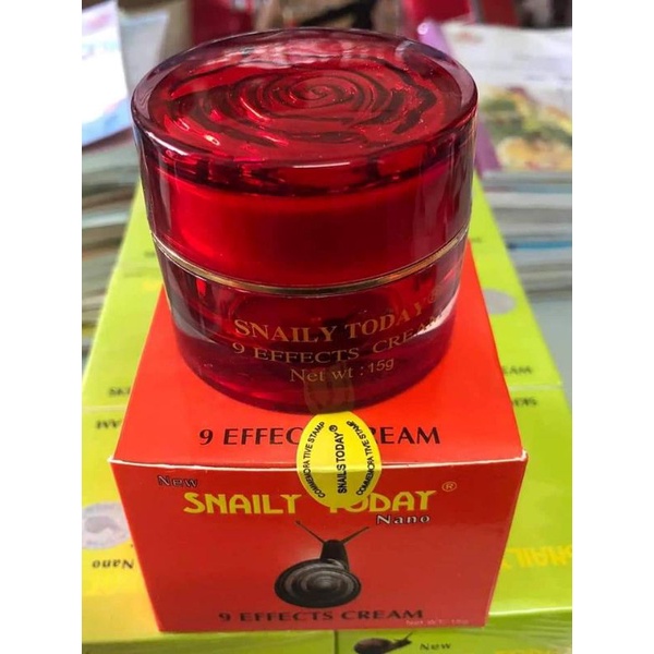 Kem chống lão hóa Snail Today – Nhật Bản, 9 tác dụng