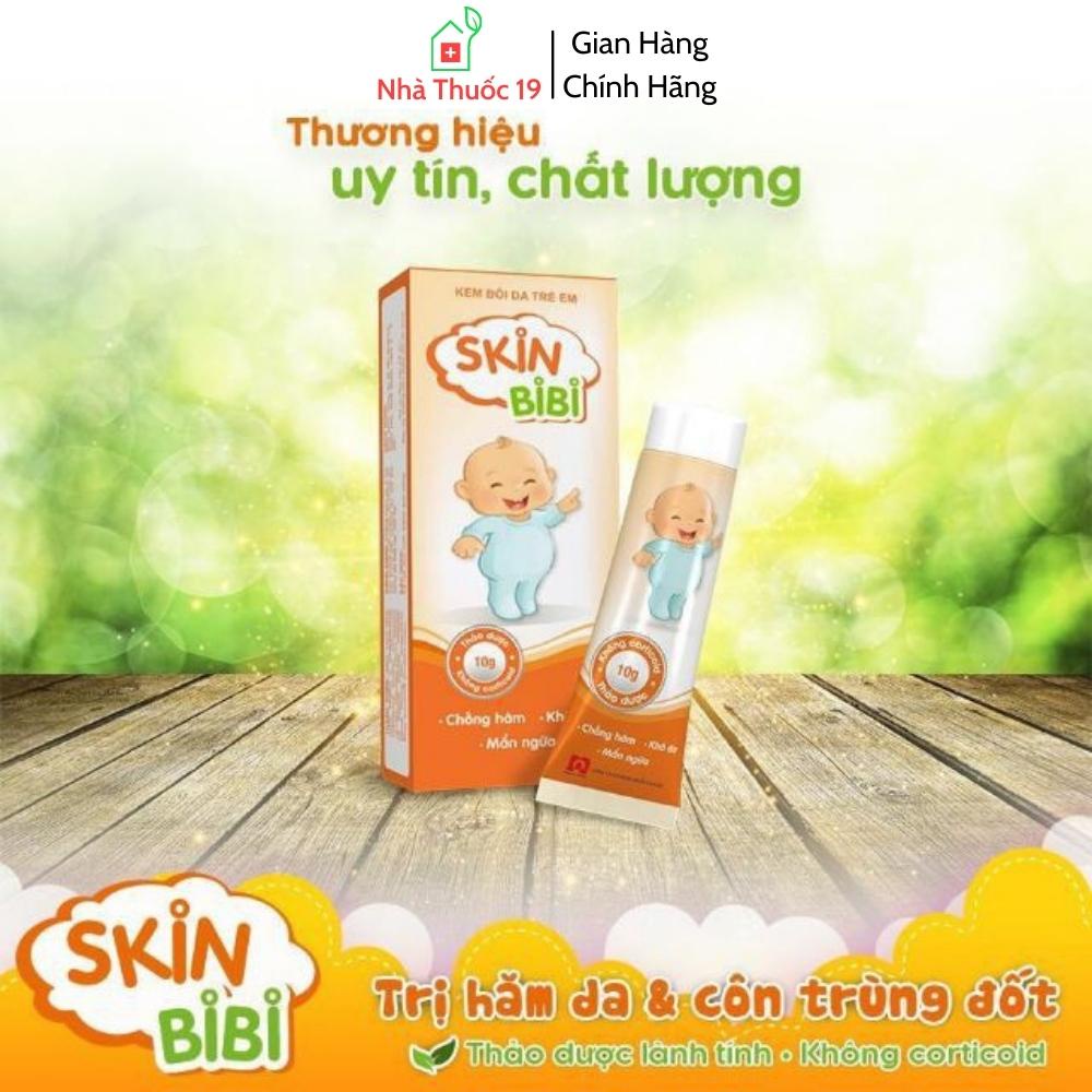 Kem Bôi Da Trẻ Em Skin BiBi Ngừa Hăm Da, Khô Da Mẩn Ngứa Tuýp 10g - Chính Hãng Nhà Thuốc 19