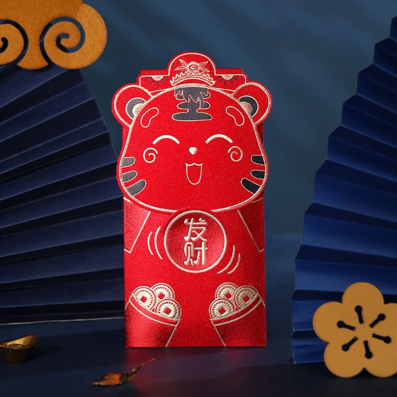 Bộ 4 Bao Lì Xì Đỏ May Mắn Cho Năm Mới 2022