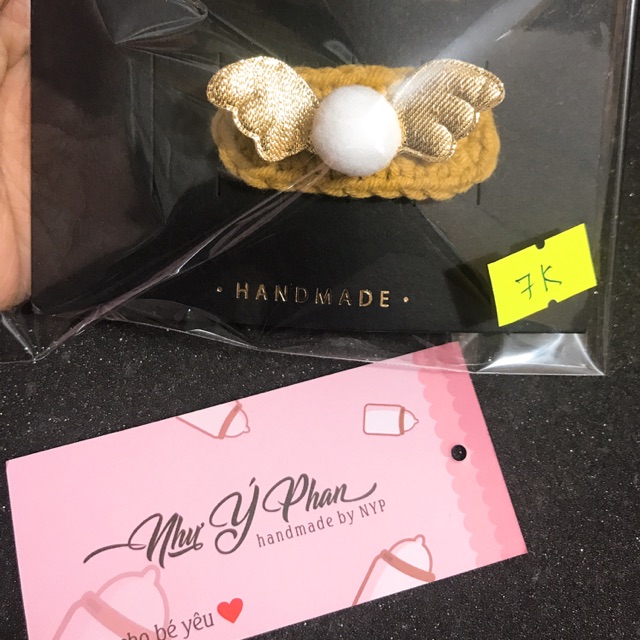 Kẹp tóc handmade đồng giá 7k