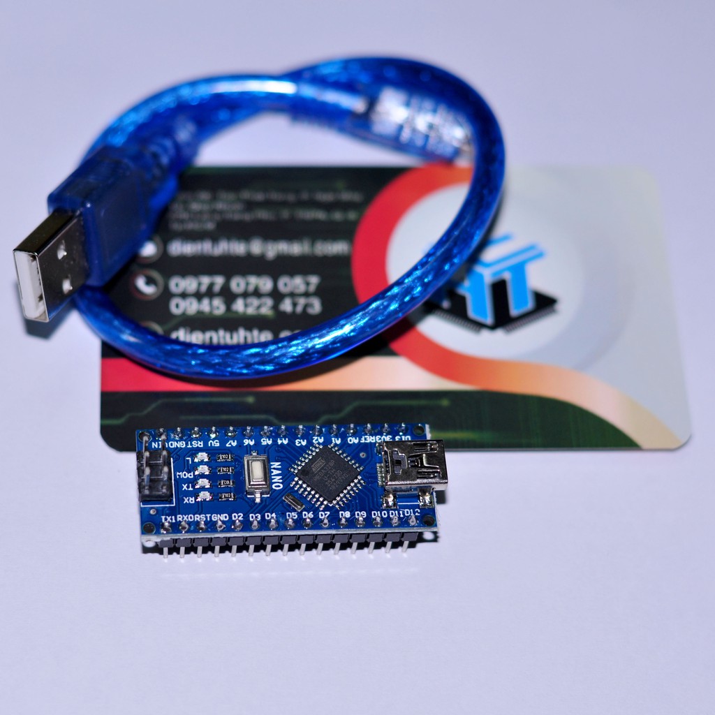 Arduino Nano CH340 - Kèm cáp USB [HTE Quy Nhơn CN2]