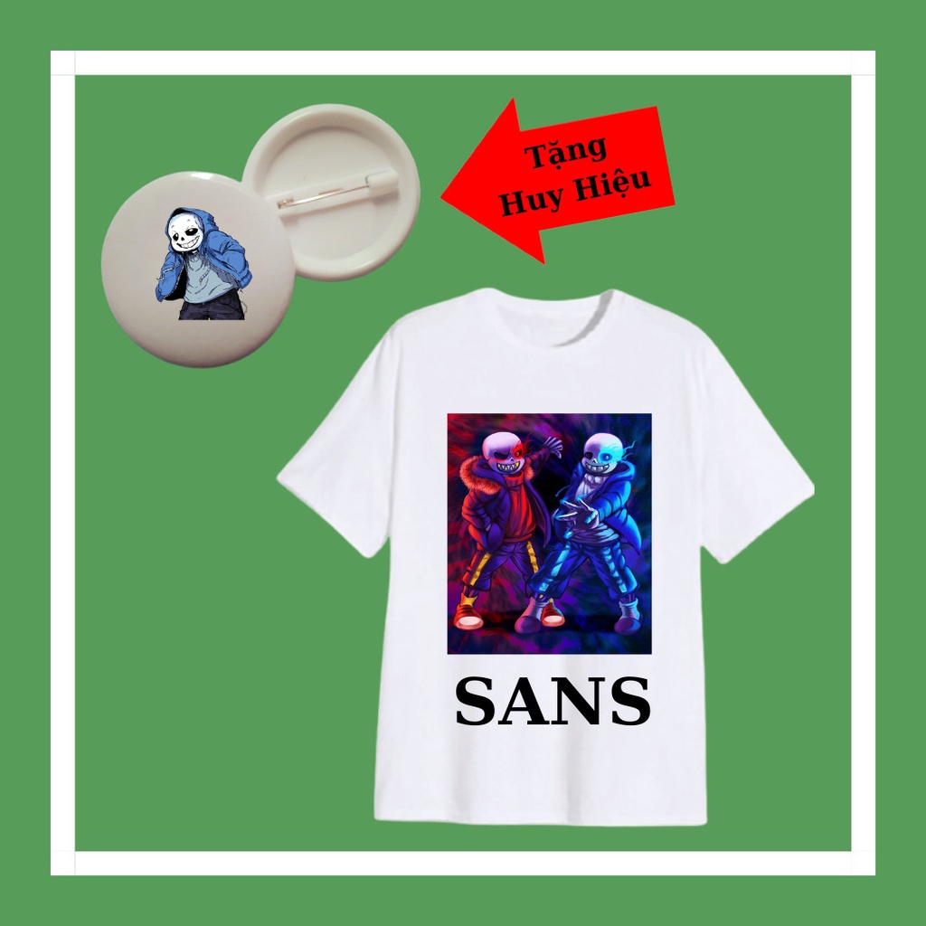 Áo thun trẻ em error Sans Undertale, Ink Sans, Mix Sans, cross sans siêu ngầu cho bé trai bé gái