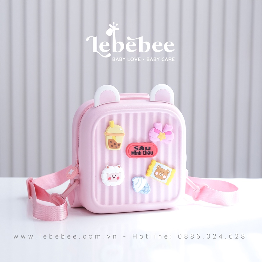 Balo vuông tai thỏ KOOOL họa tiết hoạt hình dễ thương cho bé – Lebebee