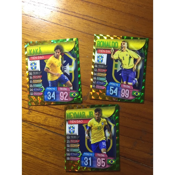 Thẻ cầu thủ match attax huyền thọai  zidane thiarry henry van persie rooney lampard pirlo torres kaka ronaldinho xavi