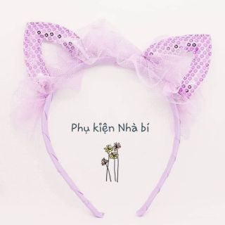 Cài tóc tai thỏ Nhà bí